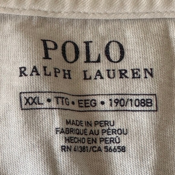 Polo Ralph Lauren T-Shirt Mens XXL White Polo Bear Sailing Graphic Tee retired - Picture 6 of 12